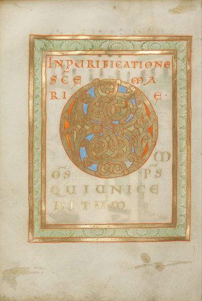 Decorated Incipit Page by Unbekannt Unbekannt